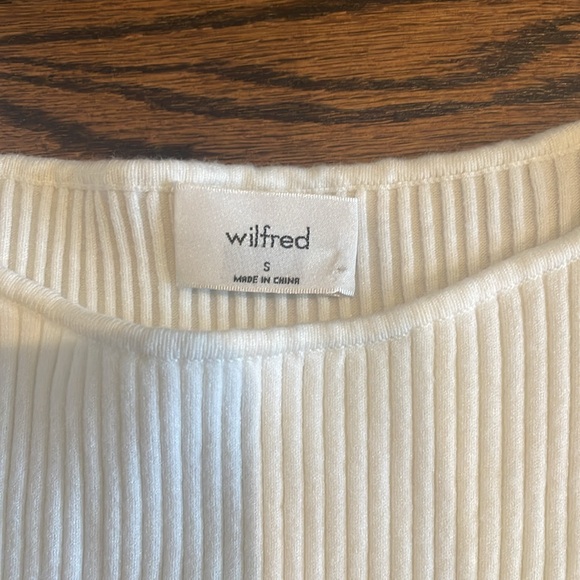 Aritzia Wilfred Cutout Knit Mini Dress - Picture 2 of 3